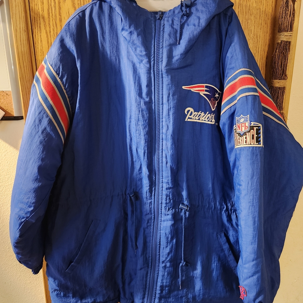 Vintage New England Patriots Blue  Jacket